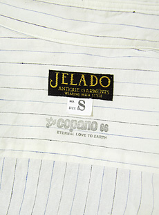 JELADOCOPANO 顼ɡߥѥ [ ANTIQUE GARMENTS ] JC-1015ȥ饤ץӥ֥եȥ [ Rats Shirts ]