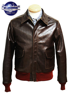 BUZZ RICKSON'S BR80367 A-2 RED RIB VERSION “No.18775-P” ANILINE