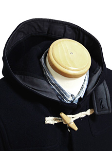 UNITED CARR UC12805 【 26oz. 】 WOOL MELTON SHORT DUFFLE COAT