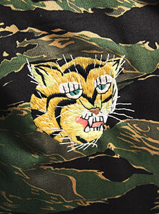 TAILOR TOYO ơ顼ΡTT12829GOLD TIGER VIETNAM EMBD JACKET ɥ٥ȥʥॸ㥱å