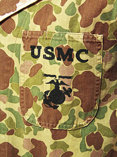 BUZZ RICKSON'S BR12944 USMC M-1942 CAMOUFLAGE UTILITY JACKET | Lua