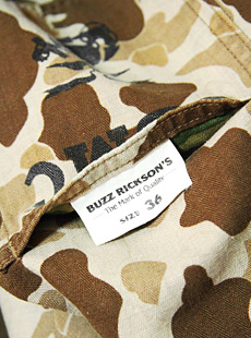 BUZZ RICKSONS Хꥯ󥺡BR12944USMC M-1942 CAMOUFLAGE UTILITY JACKET ե顼桼ƥƥ㥱å º