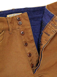 SUGAR CANE  Mister Freedom 奬 ߥե꡼ࡡSC41212 13oz.  Brown Canvas HACENDADO TROUSERS [ Viva la Revolucion ] ֥饦󥭥Хѥ