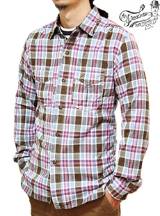 SUGAR CANE  Mister Freedom 奬 ߥե꡼ࡡSC26537MADRAS CHECK SPORTSMAN SHIRT  [ Made in U.S.A. ] [ Sportsman ] ޥɥ饹åݡĥޥ