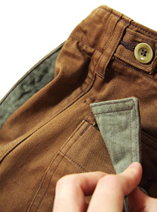 SUGAR CANE  Mister Freedom 奬 ߥե꡼ࡡSC41291 9oz.  BROWN TWILL CREW PANTS [ SEA HUNT ] ֥饦ĥ륯롼ѥ ѥ