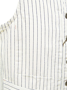 SUGAR CANE SC13022 【 11.5oz. 】 WHITE WABASH WORK VEST [ FICTION 