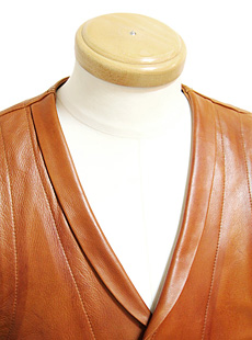 ORGUEIL OR-073 カウレザーワークベスト [ LEATHER WORKERS GILET