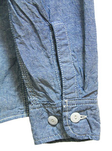 SUGAR CANE 奬SC26459L/S HALF ZIP CHAMBRAY WORK SHIRTS [ MADE IN U.S.A. ] ϡեåץ֥졼