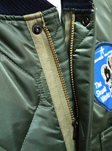 LOCKHEED MARTIN スカンクワークス キルティングジャケット LOCKHEED MARTIN スカンクワークス キルティングジャケット