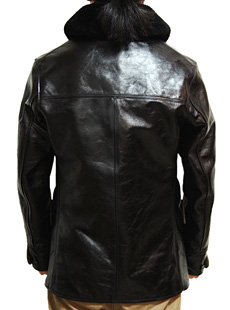 BUZZ RICKSON'S BR80382 HORSE LEATHER COASTGURD COAT BUZZ RICKSON'S BR80382 HORSE LEATHER COASTGURD COAT