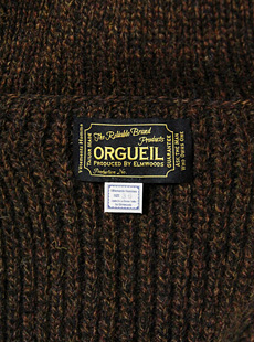 ORGUEIL 륲桡OR-4011åȥɥ˥åȥ㥱å [ SHETLAND WOOL KNIT ]