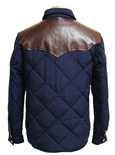 SUGAR CANE 奬  SC13069LEATHER YOKE WESTERN DOWN JACKET åȥʥ쥶衼󥸥㥱å