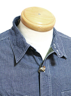 SUGAR CANE 奬  FICTION ROMANCEեޥ󥹡SC26904 5oz.  INDIGO CHECK WORK SHIRT ǥå