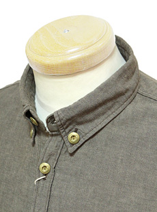 ORGUEIL 륲桡OR-5005F֥饦󥷥֥졼ܥ󥷥 [ BROWN CHAMBRAY BUTTON-DOWN SHIRTS ]