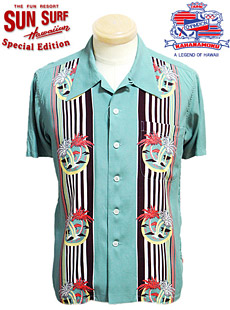 SUN SURF SPECIAL EDITION MODEL [ Duke Kahanamoku ] 󥵡եڥ륨ǥǥ ǥ塼ϥʥ⥯DK36981Ⱦµϥ [ PALMS & STRIPE ]