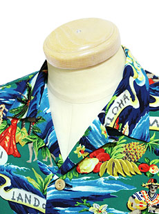 SUN SURF SPECIAL EDITION MODEL SS36984 半袖アロハシャツ [ LAND OF