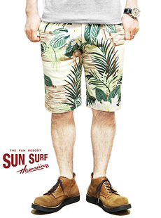 SUN SURF 󥵡աSS51441BARK CLOTH PRINT SHORT TROUSERS Сȥ饦硼