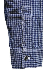 SUGAR CANE 奬  FICTION ROMANCEեޥ󥹡SC27120 4oz.  INDIGO COVERT GINGHAM CHECK WORK SHIRTS ݥǥ󥬥å