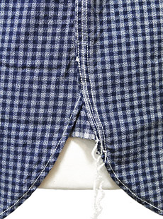 SUGAR CANE 奬  FICTION ROMANCEեޥ󥹡SC27120 4oz.  INDIGO COVERT GINGHAM CHECK WORK SHIRTS ݥǥ󥬥å