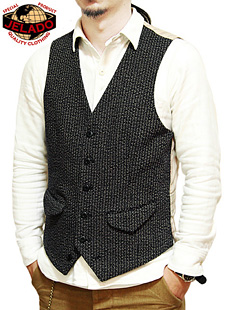 JELADOCOPANO 顼ɡߥѥ ANTIQUE GARMENTSAG03506ANTIQUE BEACH CLOTH VEST [ GOTHAM VEST ] ƥӡ٥