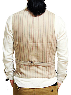 JELADOCOPANO 顼ɡߥѥ ANTIQUE GARMENTSAG03506ANTIQUE BEACH CLOTH VEST [ GOTHAM VEST ] ƥӡ٥