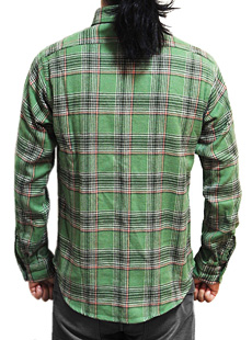 SUGAR CANE 奬SC27065L/S TWILL CHECK WORK SHIRT ĥå ͥ륷