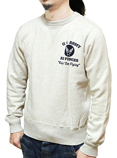 BUZZ RICKSONS HulaMoon Company SET-IN CREW SWEAT  BR67128