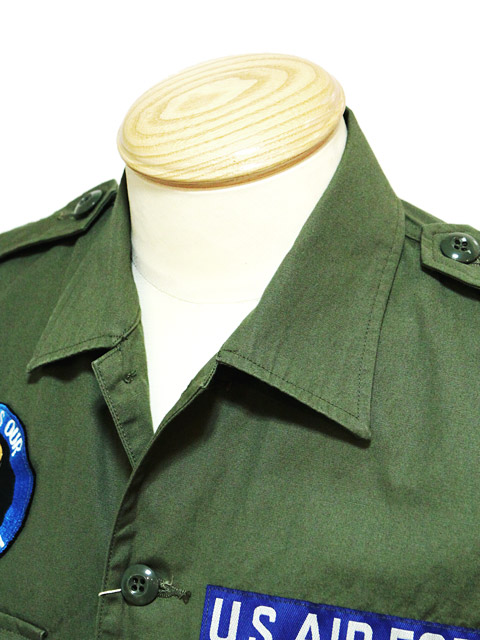 BUZZ RICKSON'S×PEANUTS BR27155 L/S VIETNAM UTILITY SHIRT