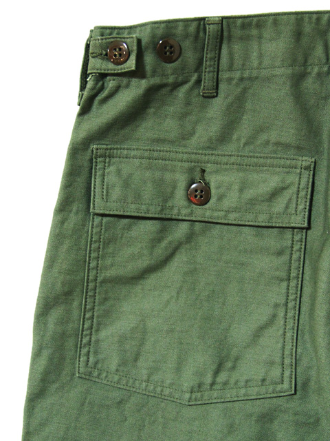 Pherrow's（フェローズ） PUPT1 オリーブコットンバックサテン