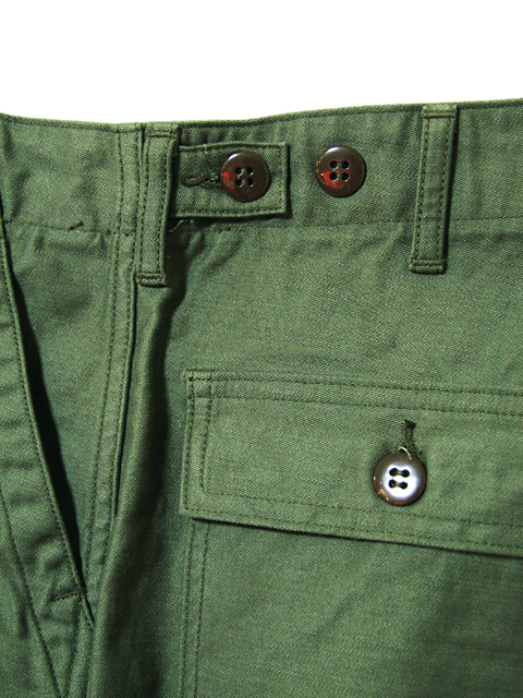 Pherrow's（フェローズ） PUPT1 オリーブコットンバックサテン