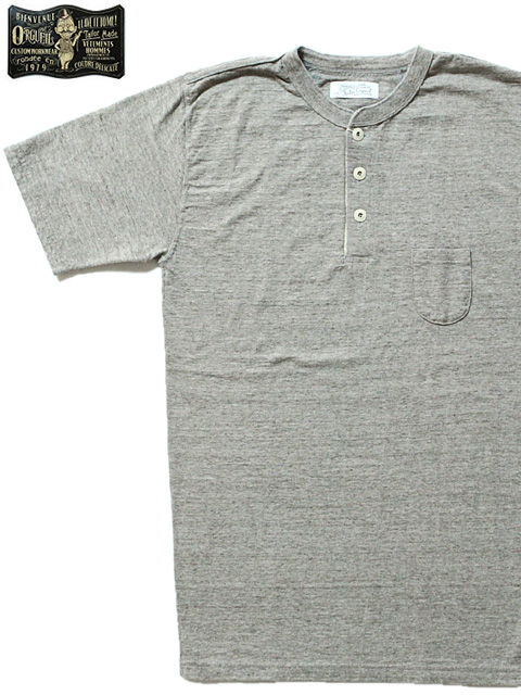 ORGUEIL（オルゲイユ） OR-9006 半袖吊り編み天竺ヘンリーネックTシャツ HENRY T-SHIRT Lua-Blog