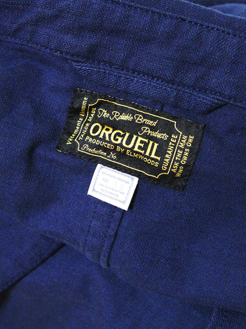 ORGUEIL（オルゲイユ） OR-4007C コットンリネンラウンドカラー