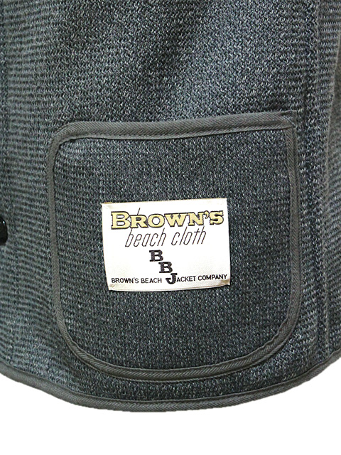 ジェラード　ブラウンズビーチ　コート JELADO BROWNS BEACH JELADO JELADO×BROWNS BEACH（ジェラード×ブラウンズビーチ