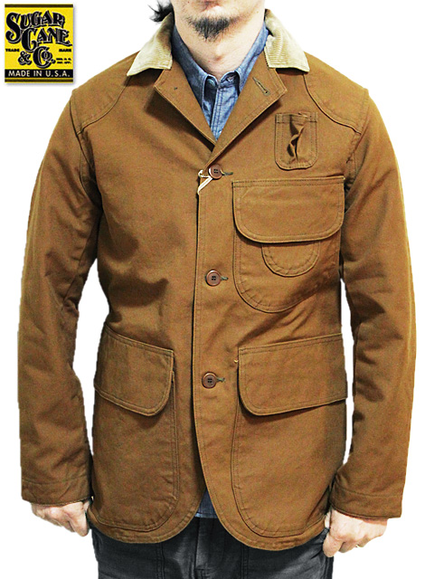 シュガーケーン ダックハンティングジャケット シュガーケーンよりブラウンダックを使用したハンティング