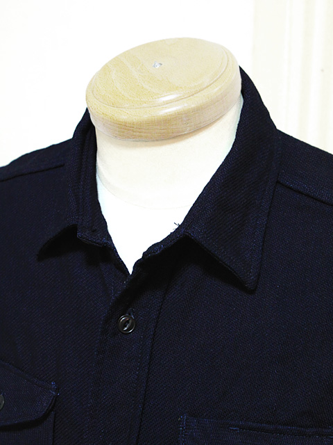 UES（ウエス） 501655 先染めインディゴヘビーネルシャツ | Lua-Blog