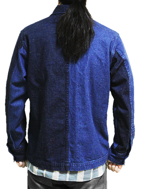 クレイジーシャツジャケット　sugar cane カバーオール　gジャン