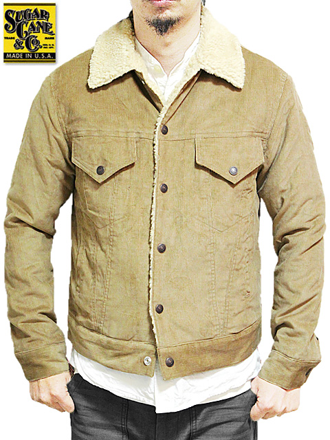 SUGAR CANE（シュガーケン） SC13074 コーデュロイショートランチ