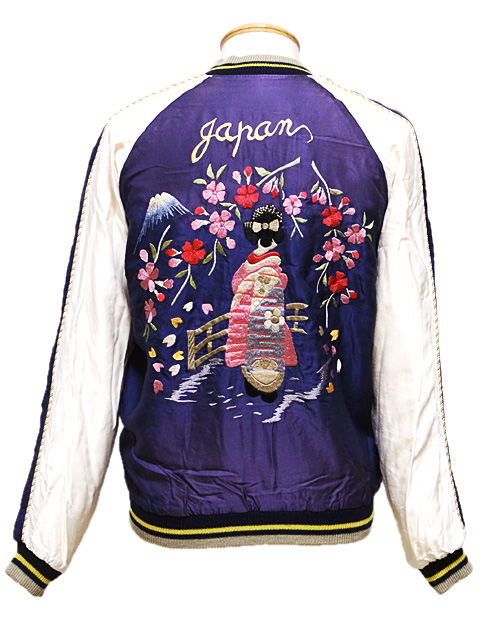 d*e様 テーラー東洋 スカジャン エイジング加工 リバーシブル TAILOR TOYO(テーラー東洋） TT13844 アセテートスカジャン