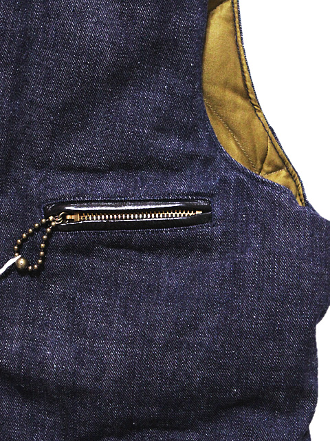 SUGAR CANE 11oz.左綾デニムダウンベスト＆ジャケット[ 11oz. DENIM