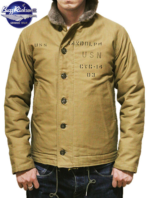 BUZZ RICKSON'S（バズリクソンズ） BR13902 N-1 KHAKI DECK JACKET