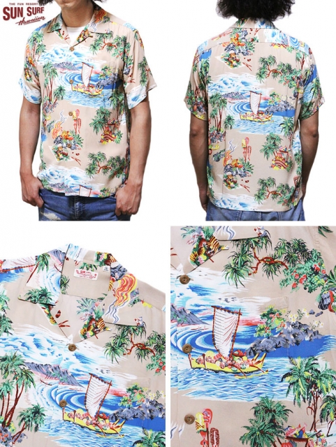 SUN SURF(サンサーフ) 半袖アロハシャツ S/S HAWAIIAN SHIRT | Lua-Blog