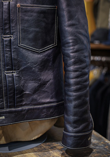 Lua × Y'2 LEATHER 】 【 Lua別注 】 1st Type Leather Jacket