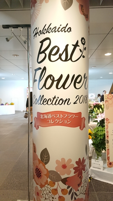 札幌チカホ「北海道ベストフラワーコレクション」