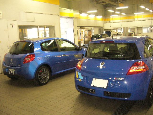 CLIO & MEGANEのBackShot