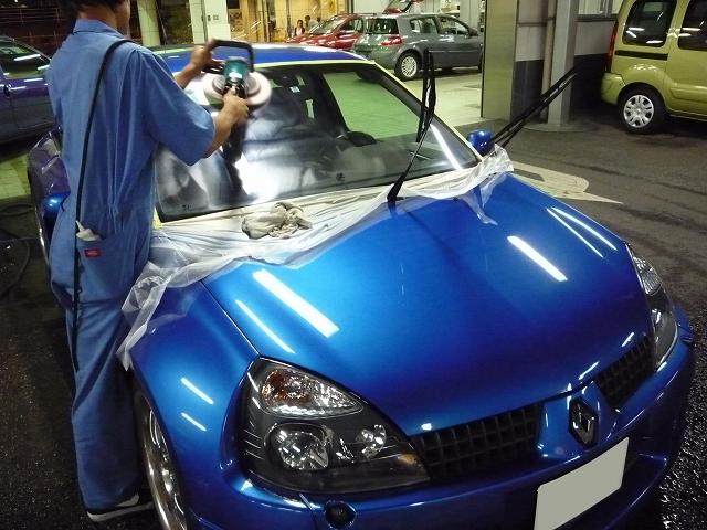 下地処理から本格的