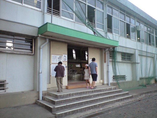 体育館です
