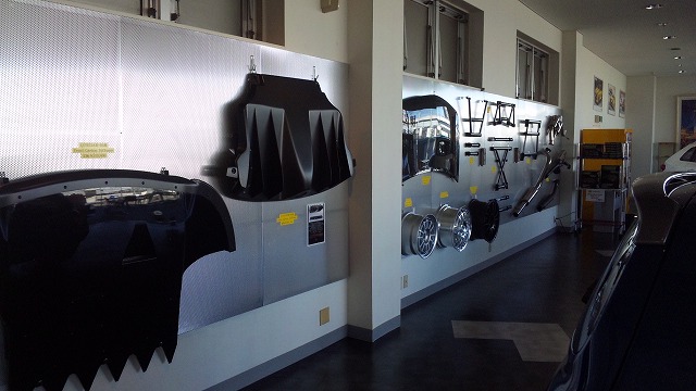 パーツ展示!