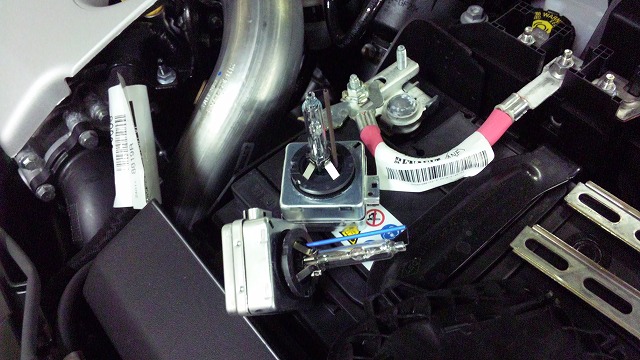 HIDも6000kに交換
