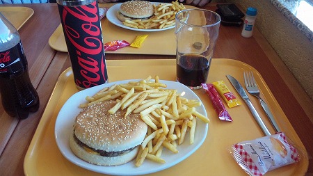 このハンバーガー好き!!