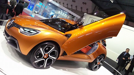 コンセプトカーも派手だった